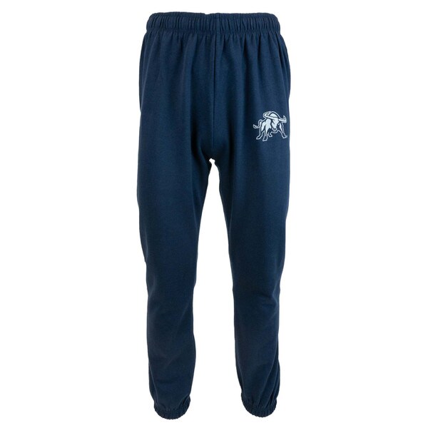 PANT FUNDAMENTAL FLEECE ELASTIC CUFF BULL LOGO ON LEFT HIP